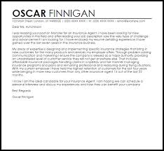 This needs to be done. Insurance Agent Cover Letter Sample Cover Letter Templates Examples