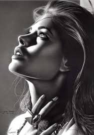 Black And White Womans Face Tattoo Design Pin By Willow Tempest On Drawing References Portrait Face Photography Portrait Girl