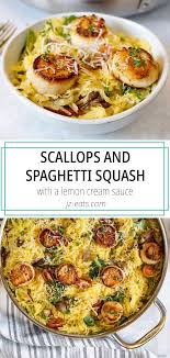 Maybe you would like to learn more about one of these? Low Carb Seared Scallops And Spaghetti Squash Recipe Jz Eats