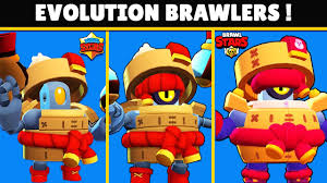 Daily meta of the best recommended brawlers compiled from exclusive discussions by pro players. Evolution Of Brawlers Brawl Stars Before After Youtube