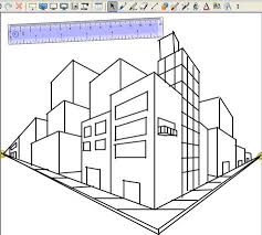 This Has Some Good Resources For 5th Grade Tri 3 On Perspective Smartboard 2d House Desenhos De Arquitetura Ponto De Fuga Desenhos Perspectiva