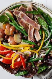 Salade Nicoise With Fresh Tuna Recipe Fresh Tuna Recipes Fresh Tuna Cooking