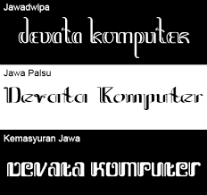 Jawa palsu font urbanfonts com. Font Gaya Aksara Jawa Untuk Komputer
