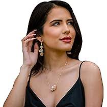 Amazon.com: Crystal Necklace and Earring Set