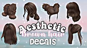Click on the dresser and then click or select customize character. 20 Brown Hair Codes Ids For Bloxburg Or Roblox Avnxi Roblox Youtube