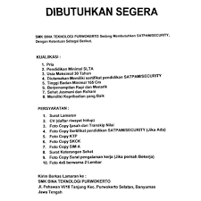 Lowongan kerja pt oppo manufacturing indonesia terbaru. Lowongan Kerja Smk Bina Teknologi Purwokerto Juni 2019