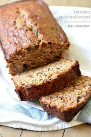 Banana Zucchini Bread Real Housemoms Banana Recipes Zucchini Bread Recipes Recipes