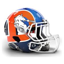 Loyal fans will love getting their hands on this broncos football helmet christmas tree ornament. See Bold Alternate Helmet Designs For All 32 Nfl Teams Broncos Helmet Denver Broncos Helmet Football Helmets