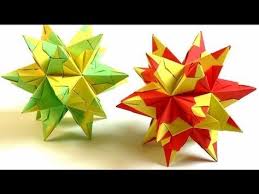 Modulares Origami Bascetta Stern Falten Bascetta Star Youtube Sterne Basteln Fur Weihnachten Origami Stern Falten Weihnachtsstern Basteln