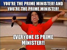 Image result for Prime Minister meme