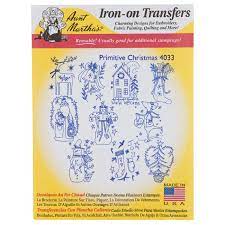 Christmas cross stitch patterns will be probably the greatest crochet shapes a person occasion to find. Primitive Christmas Iron On Transfers Hobby Lobby 1642073