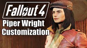 Fallout 4 | Piper Wright Character Creation - YouTube