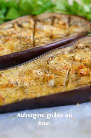 Aubergine Toute Simple Grillee Au Four Recette Recettes De Cuisine Recette Legume Facile Recette
