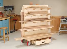 Space saving bar clamp racks woodwork city free. Lumber Storage Plans Woodsmith Plans