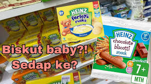 Terutama sekali buat anak kecil sedang tumbuh gigi, memang sesuai diberi biskut bayi atau 'finger food' untuk melegakan rasa tidak. Heinz Biscotti And Heinz Farley S Rusks Review Beli Dekat Kedai Baby Youtube