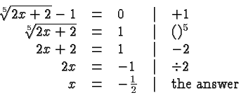 Isolate the exponent term on one side of the equation, and then apply the appropriate radical to both sides of the equation. Math 1010 On Line Roots And Radicals