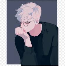 This allows the shape of the head and the beauty of the face to easily be seen. Dude White Hair Anime Boy White Hair Png Image With Transparent Background Toppng