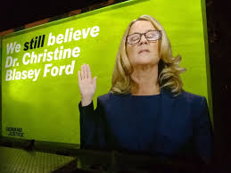Christine blasey ford, testified about the alleged incident in a gripping hearing before the senate judiciary committee. Protestors Play Dr Ford S Testimony At Dinner Honoring Kavanaugh