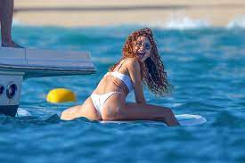 Modern Familys Sarah Hyland parties in a cheeky white bikini with fiance  Wells Adams and pals on a Mexican yacht | The Sun