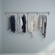 Wall Mounted Clothes Hanging Rail 3660mm Displaysense