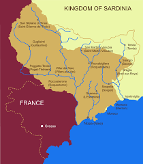 County Of Nice Western Part Of Liguria Annexed By France In 1860 Hotel De Paris Monaco Historical Maps