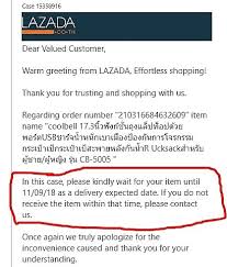 Below you will find how tracking numbers look like for a variety of delivery companies. Lazada Th Reviews 16 Reviews Of Lazada Co Th Sitejabber