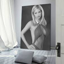 Sarah Michelle Gellar Sexy Actress Black And White Art Photo Poster (2)  Artworks Canvas Poster Room Aesthetic Wall Art Prints Home Modern Decor  Gifts Framed-unframed 16x24inch(40x60cm) : Amazon.ca: Home