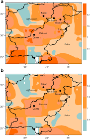 An earthquake in these cities could cost a lot of damage. Seismicity And Seismic Hazard Parameters In And Around Pakistan Springerlink