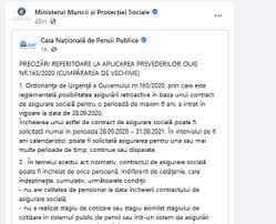 Cnpp PrecizÄƒri Referitoare La Aplicarea Prevederilor Oug Nr 163 2020 CumpÄƒrarea De Vechime Cabinetexpert Ro Blog Contabilitate