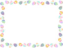 The borders are sized for use with 8.5 x 11 paper. Free Printable Easter Page Borders