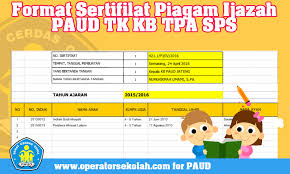 We did not find results for: Format Sertifikat Piagam Ijazah Paud Tk Kb Tpa Operator Sekolah