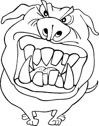 4:21 awesome coloring pages 550 просмотров. Scary Dog Face Coloring Page Free Printable Coloring Pages For Kids