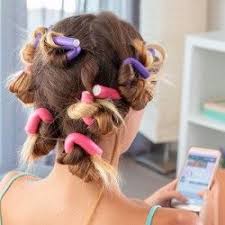 Lot De 42 Bigoudis Magiques Et Flexible Pour Des Cheveux Boucles Bigoudis Idees De Coiffures Tous Types De Cheveux