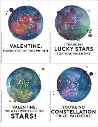 This digital download features 4 unique galaxy constellation. Astronomy Lovers Nerdy Valentines Cards Digital Download For Etsy In 2020 Nerdy Valentines Printable Valentines Cards Valentines Cards
