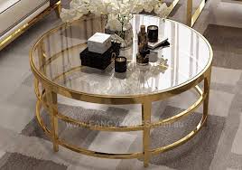 Havana round rattan coffee table large | by black mango. Qsct8851 Coffee Table Glass Fancy Homes