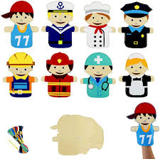 Preschool arts and crafts my community : Buy Felt Sewing Craft Kit For Kids Beginners Career Friends Sock Puppets Kits Diy Arts Crafts Projects For 4 Year Old Preschool Storytelling Role Play Puppets Theaters Online In Indonesia B08xtlvw98