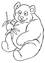 Print Coloring Image Momjunction Animal Coloring Pages Bear Coloring Pages Panda Coloring Pages