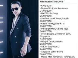 Hael Husaini Laku Keras Bakal Muncul Dengan Haram Selepas Berjaya Merangkul Kemenangan Apabila Lagu Jampi Diumumkan Sebagai P Countries Around The World Haram