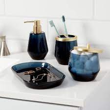 $14.99 set was $30.00 set. Blue Bathroom Accessories Target