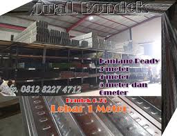 Plat bondek tersedia untuk lantai cor besi galvanis dengan ukuran ketebalan 0,65mm; Iklan Jual Bondek Termurah Harga Bondek Per Meter 2019 Untuk 1 Lembar Mitra Jual Bondek