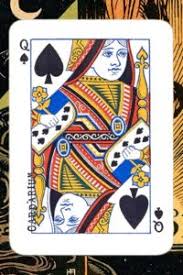 This card indicates your enemy: Queen Of Spades Meaning In Cartomancy And Tarot Cardarium