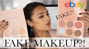testing fake ebay makeup