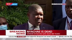 Raila nyachae visit michuki family. Nairobi Hospital Management Condole With Family Of Simeon Nyachae Youtube