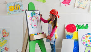 Super Size Cork Board Kids Art Easel Diy Kids Art Art For Kids