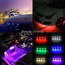 4pcs Bluetooth Waterproof 9w Boat Drain Plug Light 6 Led Boat Light Underwater Boat Lamp Led Rock Light Led Boat Lights Led Rock Lightboat Light Aliexpress