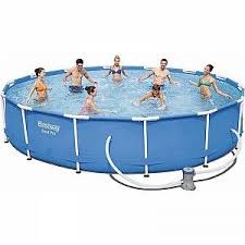 Bestway 56595 Above Ground Swimming Pool Round Steel Pro Max 427x84 Cm