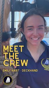 Introducing Emily Hart, a first-year deckhand from Guysborough, NS! Emily  is a student at Queen's University studying Life Sciences and Biochemistry.  Seeing Bluenose II anchored near her hometown last ...