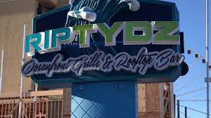 Riptydz Oceanfront Grille Rooftop Bar Located On The World Famous Myrtle Beach Boardwalk Myrtle Beach Myrtle Beach Boardwalk Oceanfront
