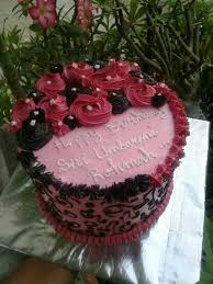 Tepat jam 12 malam keduanya merayakan ulang tahun aurel yang ke 23. Cake Bunga Simple 80k Info Kue Ulang Tahun Murah Facebook