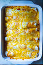 Juicy baked chicken breast recipe: Easy Chicken Enchiladas A Wicked Whisk
